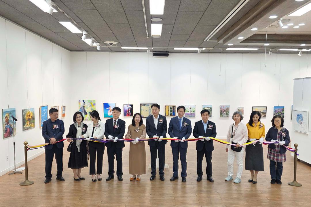 예인회 제25회 정기전 개막식