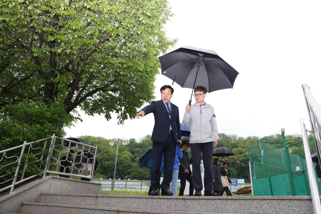 2025 행정사무감사 현장확인 - 시민체육광장