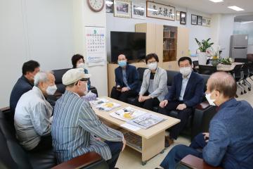 추석맞이 보훈회관 방문