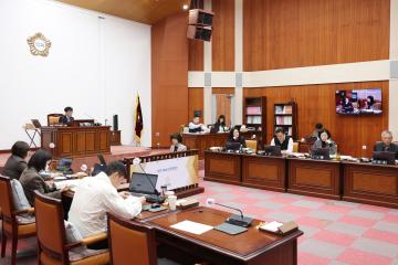 제284회 군포시의회 임시회 예산결산특별위원회