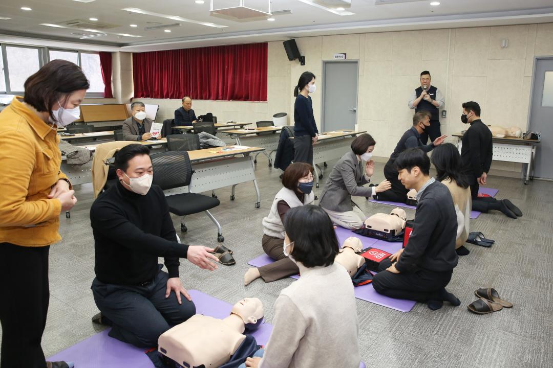'군포시의회 의원 심폐소생술 교육' 게시글의 사진(2) '1A8A0890.JPG'