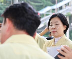 2026년도 행정사무감사 현장확인(4) - 태을초교 보도육교 엘리베이터 설치 검토, 산본IC 일원 교토환경 개선공사